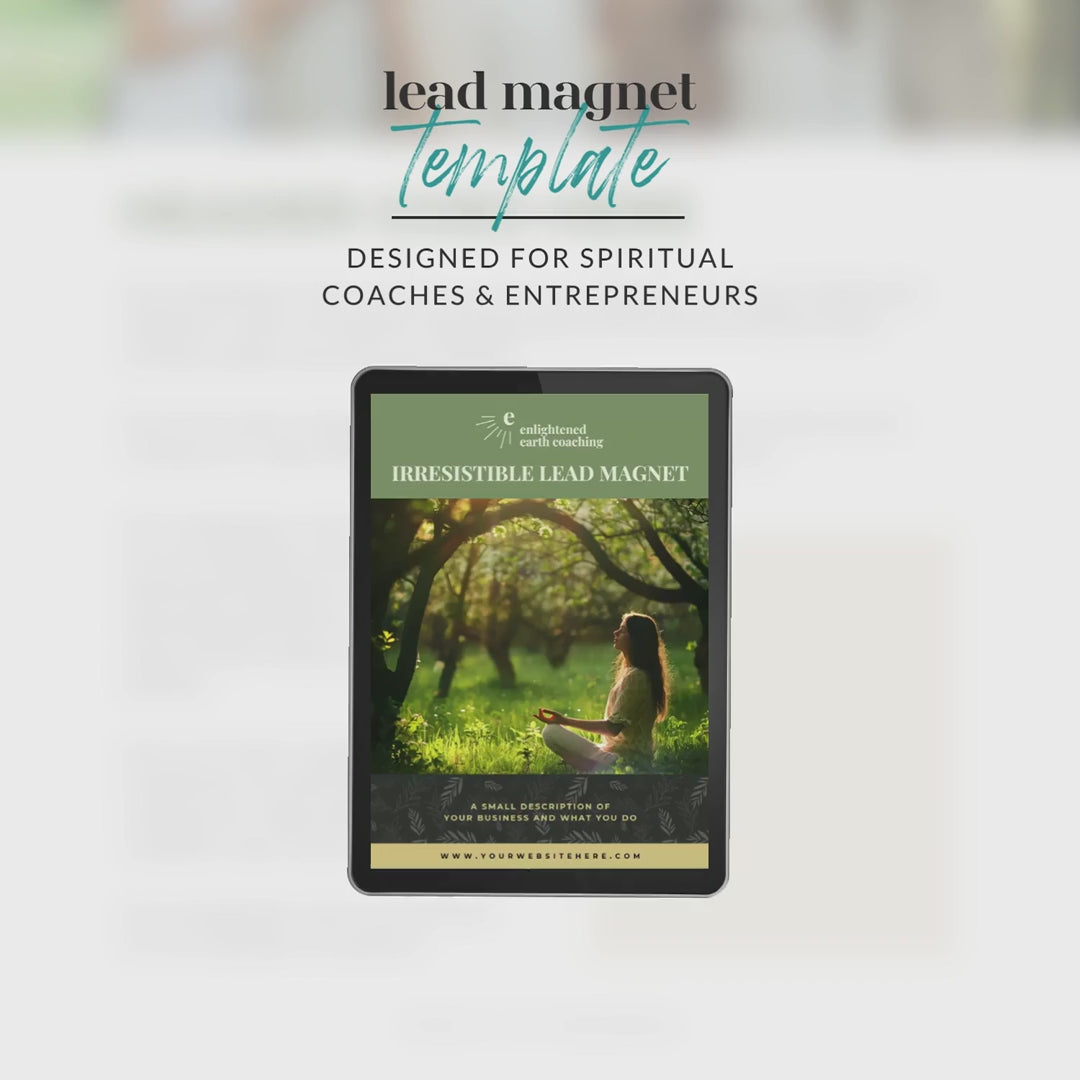 Enlightened Earth Lead Magnet