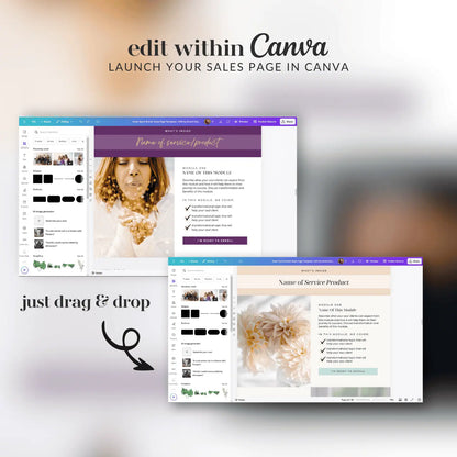 Inner Spark Sales Page (Canva)