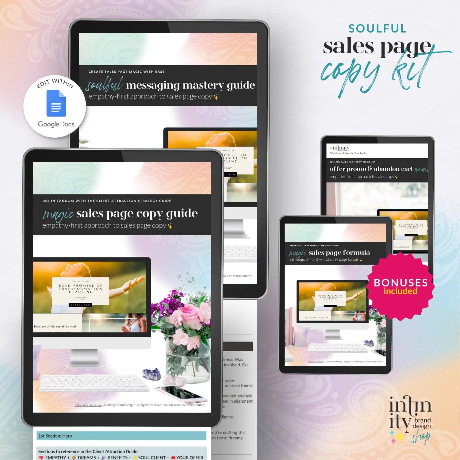 The Soulful Sales Page Copy Kit