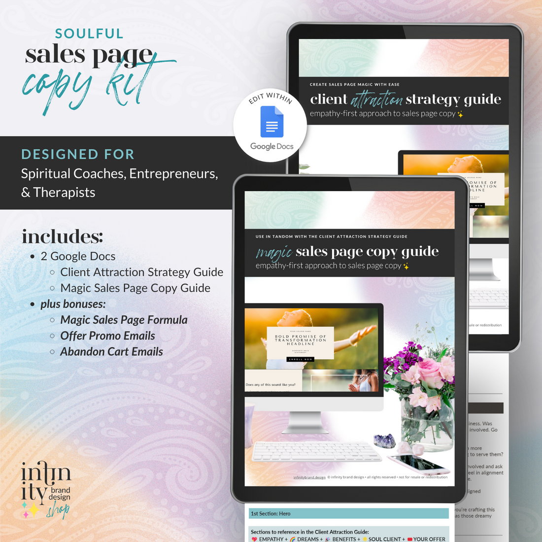 Soulful Sales Page Copy Kit