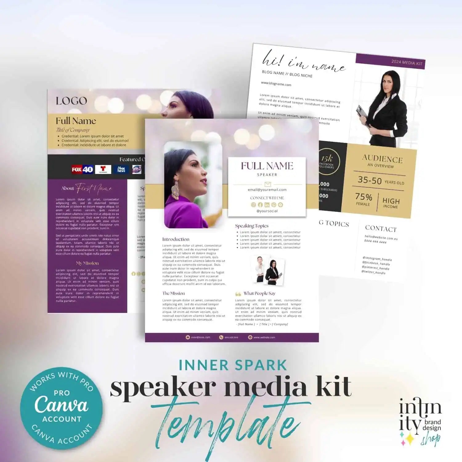 Inner Spark Speaker Media Kit