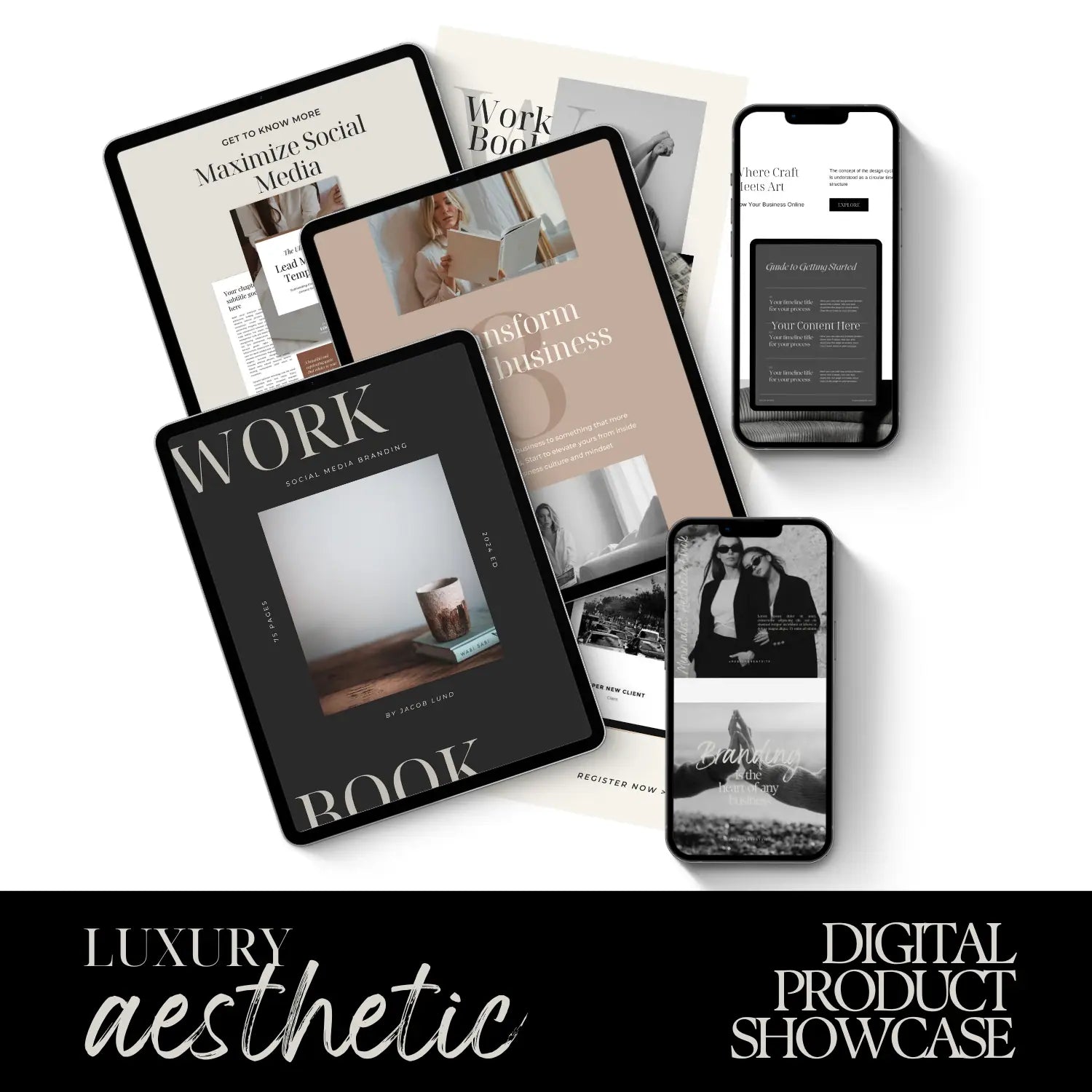 Luxe Showcase Collection for Digital Products