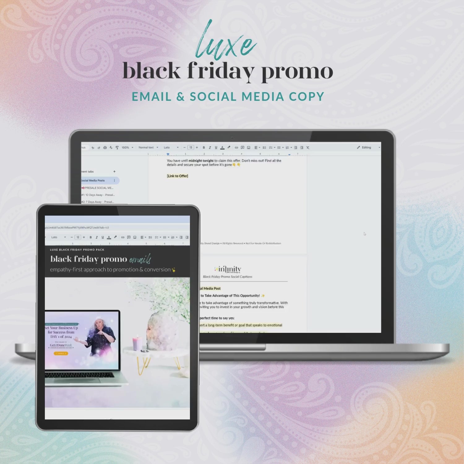 Luxe Black Friday Promo Pack